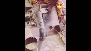 Crunchy slate pencils cutting factory ||slate pencils factory