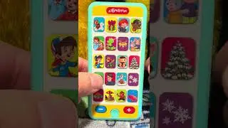 Детский смартфончик Азбукварик, 20 песенок. Песенки для ребенка #elinamoreva #элинаморева #kalnciems