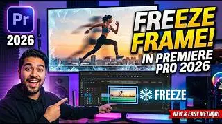 Premiere Pro 2026 :   How to Freeze a Frame - اردو / हिंदी