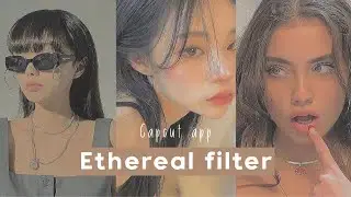 (eng/indo sub) Ethereal filter // capcut app