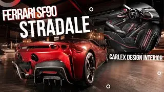 Ferrari SF90 Stradale Get A Stunning Customized Carlex Interior