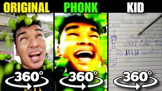 360º VR Mangos Mangos Original vs Phonk vs Kid Version💀
