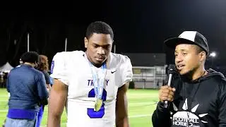 2A FHSAA Final Post Game: Treyaun Webb, Jacksonville Trinity Christian
