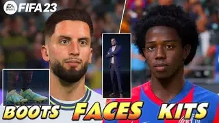 FIFA 23 | ALL NEW FACES - KITS - MANAGER - BOOTS | TITLE UPDATE #12