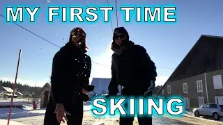 FIRST TIME SKIING | France, vlog, Christmas