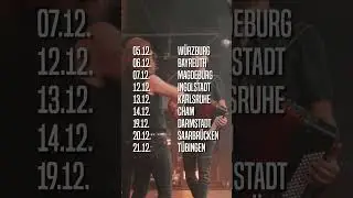 THE GREEN MACHINE tourt weiter. Ab 8.11. beginnt der zweite Teil! Wer ist dabei?