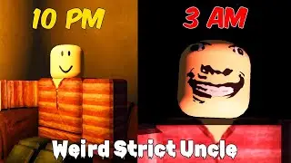 Weird strict uncle Chapter 2 [ Full walkthrough ] Surviving till 6 AM.