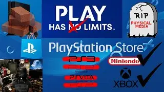PS4 Store Closure of PS3 PS2 Vita PSP and Internal Clock Bricking PS4 Physical Games +Nintendo +Xbox