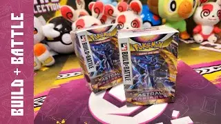 BUILD + BATTLE ☄️ Opening TWO Pokémon ASTRAL RADIANCE Build + Battle Boxes!