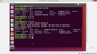Linux Command Line, Bash Shell, Scripting AWK & SED on Linux - Creating Directories.mp4