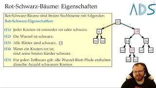 Rot-Schwarz-Bäume | Algorithmen und Datenstrukturen - Vorlesung 14