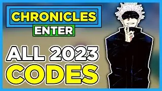 ALL NEW CODES FOR JUJUTSU CHRONICLES ON ROBLOX