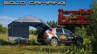Solo camping!!!! Overstate !!! Porsche safari