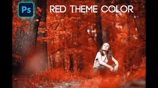 How To Create Reddish Color Grading Effect in Photoshop CC | Photoshop Tutorial!