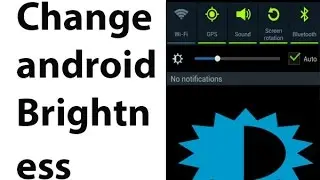 How to Change the android Brightness Programmatically using android studio