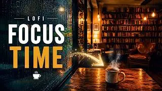 The Rainy Café Where You'll Do Your Best Work · Lofi · 3 Hours · No Ads