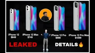 iPhone 12 Series , Specs Leak!!