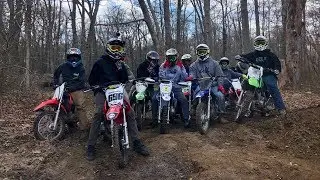 NEW PITBIKE TRACK IS GNARLY!!