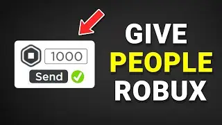 How to Give People Robux in Your Group (BEST WAY)