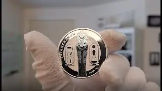 2023 Sierra Leone King Tut Sarcophagus 1oz Silver Coin