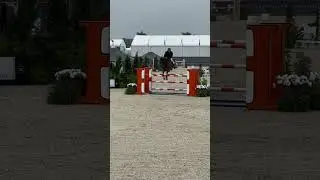 Emeraldo and Chaccolate RFB jumping great in today’s 3* Hermes 1.50m Sunday Grand Prix