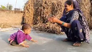 Sofiya aaj se chalna seekh Rahi hai 😊