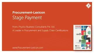 Stage Payment from Procurement Lexicon