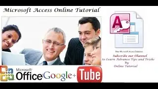 9  MICROSOFT ACCESS HOW TO CREATE  FORM DATASHEET