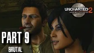 Uncharted 2 Among Thieves Walkthrough Part 9 - Path of Light, Brutal Difficulty, All Treasures