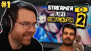 DÉCOUVERTE : Streamer Life Simulator 2 - Enfin un vrai travail ! (Best-of Twitch #1)