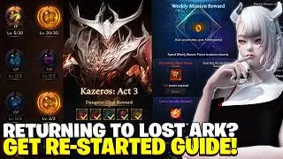 Returning To Lost Ark? How To Get RE-Started In 2026