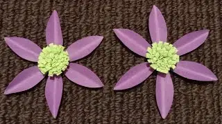 how to make paper craft | step by step paper flower | bunga kertas @harissetianichannel