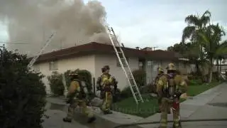 Buena Park - OCFA - La Palma Fire 3-3-16