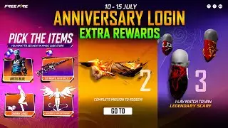 Arctic Blue Bundle In Magic Cube + Free Fist & Free Mask Skin 9th Anniversary 😘 Free Fire New Event