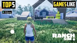 Top5 *SIMULATOR* games like *RANCH SIMULATOR* |  Ranch simulator here in mobile