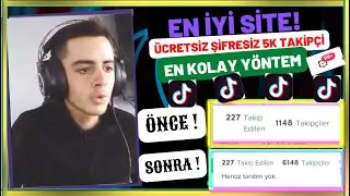 BEDAVA 5 DAKİKADA 5.000 TAKİPÇİ KASMA - ŞİFRESİZ ÜCRETSİZ TİKTOK TAKİPÇİ HİLESİ 2022