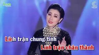 Karaoke Cô lái đò bến hạ - Tone nam