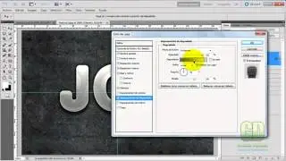 Tutorial Photoshop: Efecto de Texto Laminado.