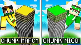 CHUNK MARCY vs CHUNK NICO - Minecraft ITA *DISTRUZIONE*
