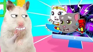 Goodbye My Family - Poor Hamster Run Away From Home | Cartoon Hamster by 햄스터 Maze