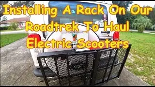 Electric Scooter Rack For A Roadtrek