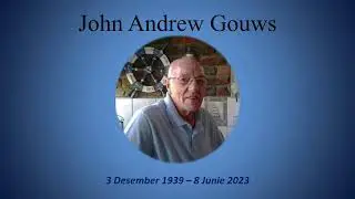 18 Junie 2023 - Gedenkdiens vir J. Andrew Gouws