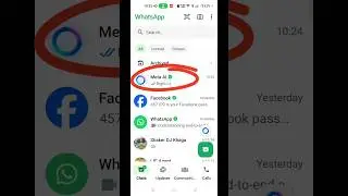 Whatsapp Meta AI kya hai??? #whatsapp #meta #ai #shorts
