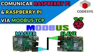 🔵✅CODESYS 3.5 - COMMUNICATE 2 RASPBERRYS THROUGH MODBUS TCP