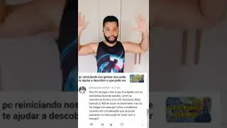 Pc gamer Reiniciando em games - dúvida de inscritos
