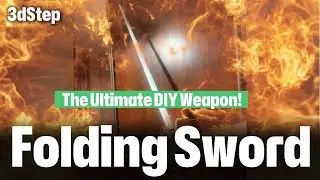 3D-Printed Folding Sword: The Ultimate DIY Weapon!