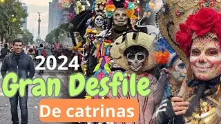 DESFILE DE CATRINAS 2024 en la Ciudad de México 🇲🇽