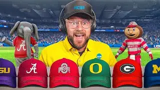 Every COLLEGE TEAM Builds My Lineup!