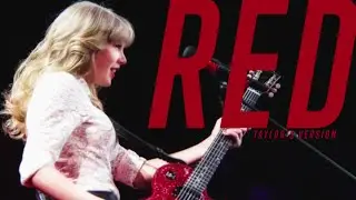 Taylor Swift - Red (Taylor's Version) (Lyric Video)
