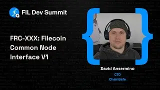 FRC-XXX: Filecoin Common Node Interface V1 - David Ansermino